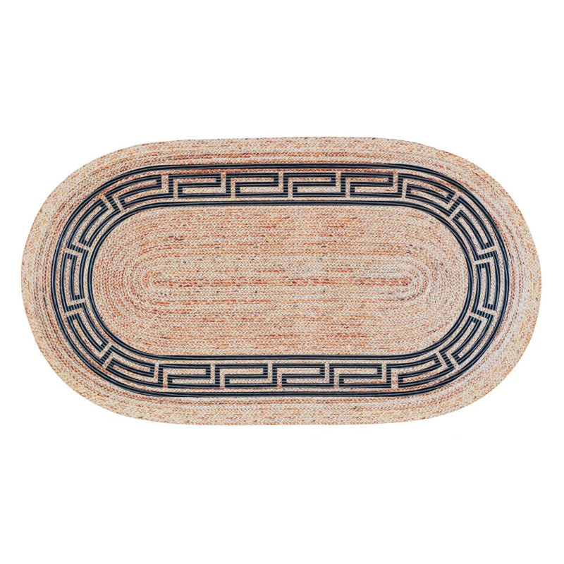 Saveah Abstract Rug, Oval 3'11" x 5'11"