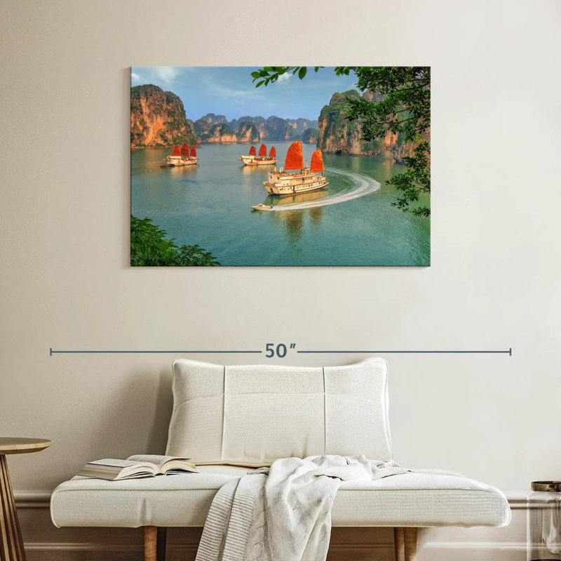 Bateaux de croisière Mehar Halong Bay, H 26 po x l 39 po