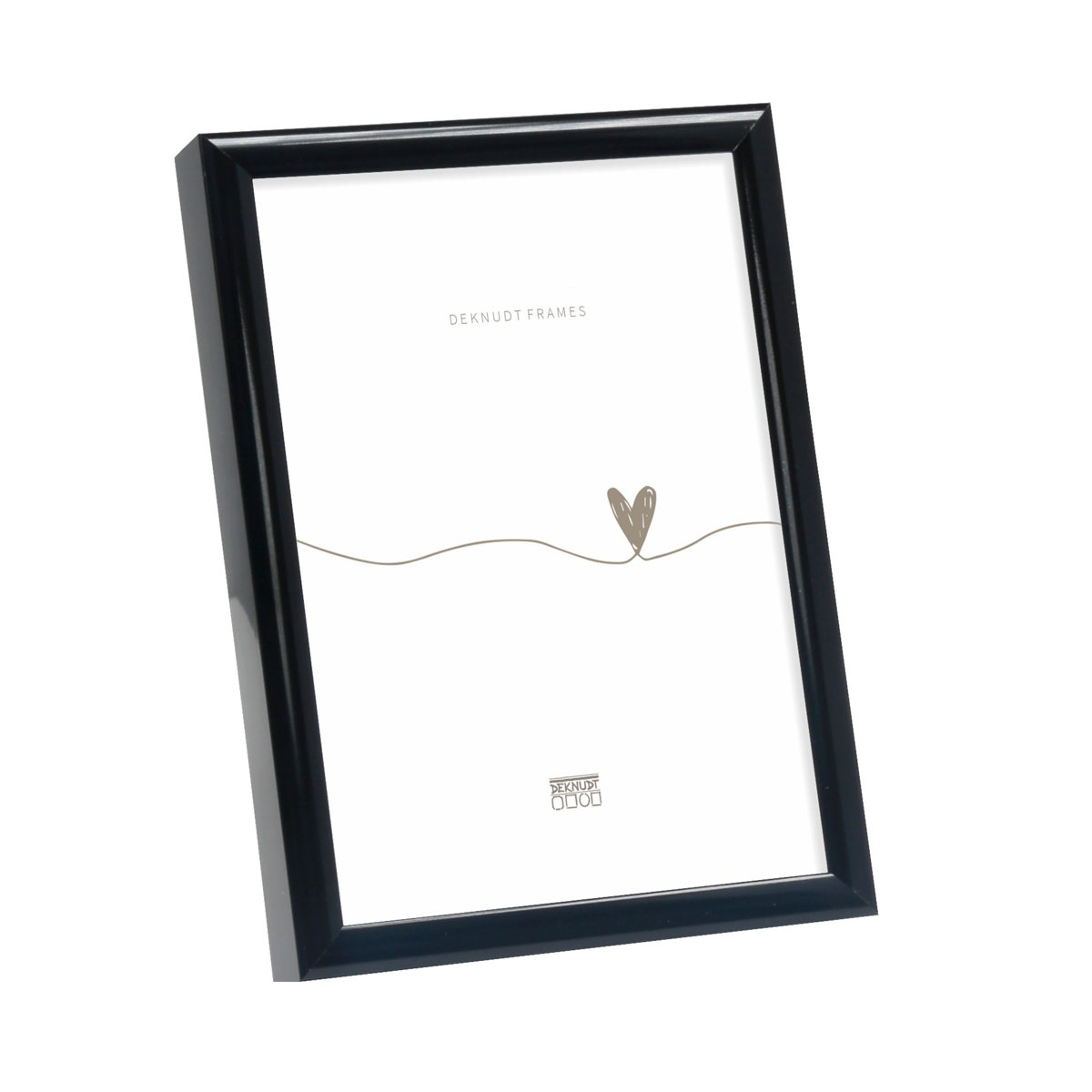 Deknudt Frames S59NB2 Portachiavi Da Parete In Metallo Grigio Argento, Design Moderno - 2