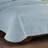 Historic Charleston King Charles Lightweight Cotton Matelasse Quilted Coverlet, Queen, Blue -29535154-29535157