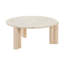 Table basse de salon en bois de teck Cole and Grey