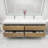 83.4'' Double Bathroom Vanity with Acrylic Top-75263150