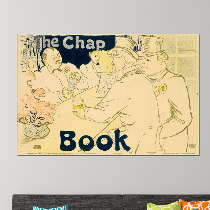Henri De Toulouse-Lautrec - Wrapped Canvas Print, 90cm H x 135cm W x 1.8cm D