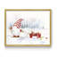 Gnome d'hiver II - reproduction encadrée - réaménageable-13120402