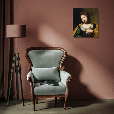 «Saint Agatha» par Diana De Rosa, art mural toile tendue avec châssis