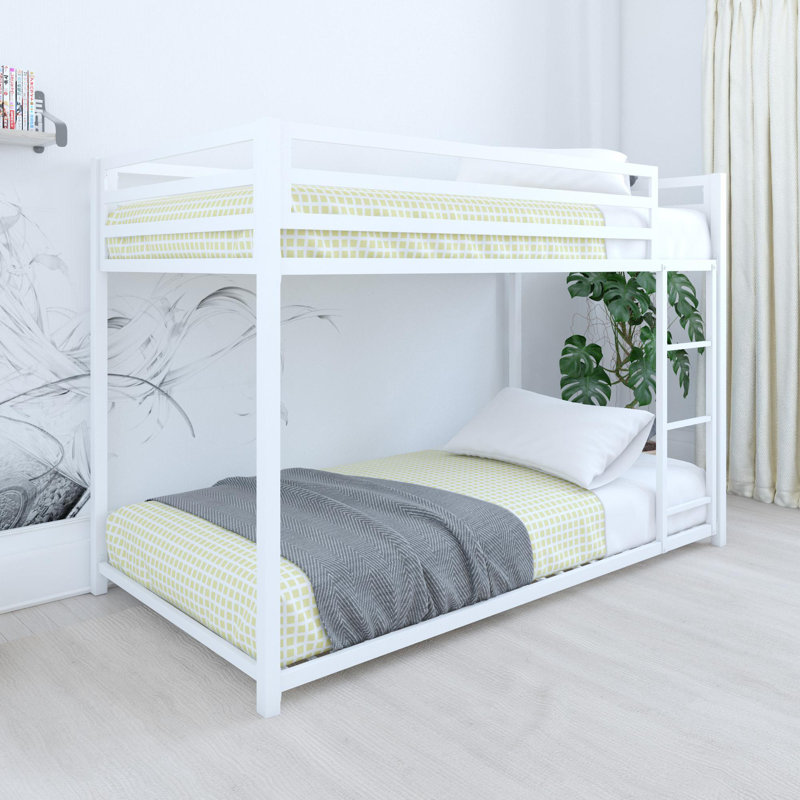 Lit superposé standard Eastfield par Isabelle & Max ™, Lit superposé double sur double, Blanc