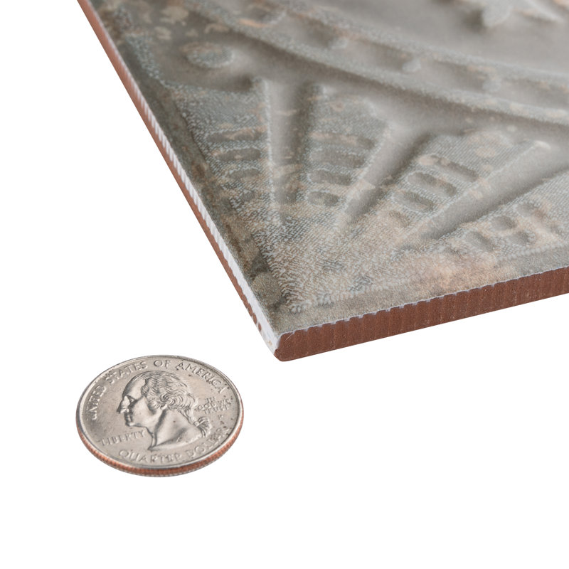 Saja 13" x 13" Ceramic Patterned Wall & Floor Tile