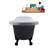 61'' x 27.6'' Soaking Acrylic Bathtub-76707066-76707070