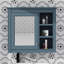 Armoire à pharmacie murale 30 po x 28 po avec porte miroir et étagère personnalisable-402679672