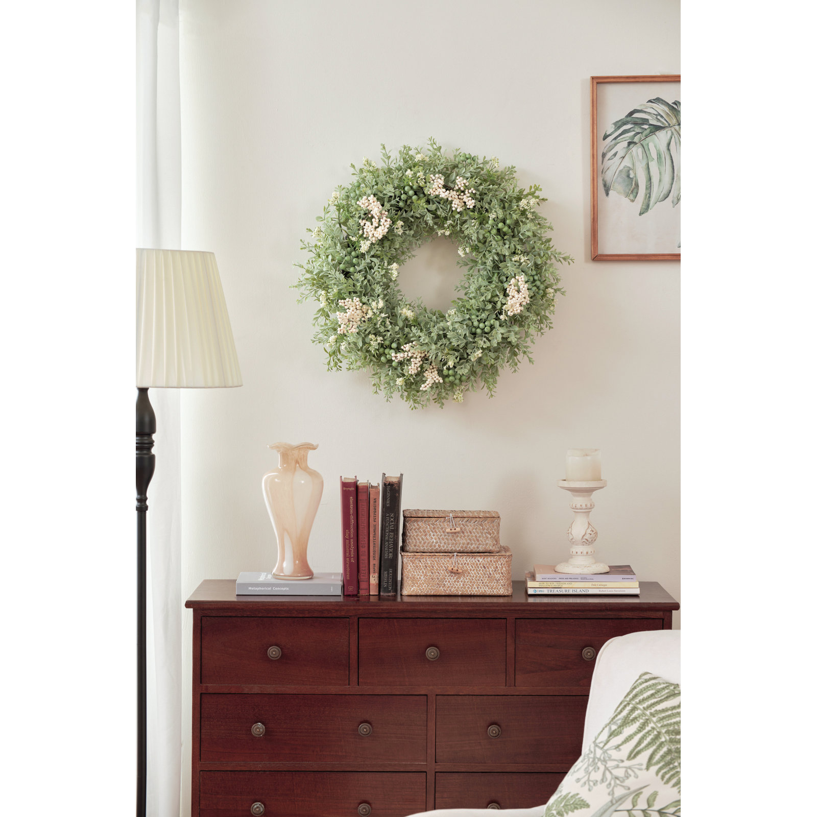 Artificial Eucalyptus Wreath