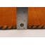 Kashkuli Gabbeh Orange Rug 4'1" x 5'6"