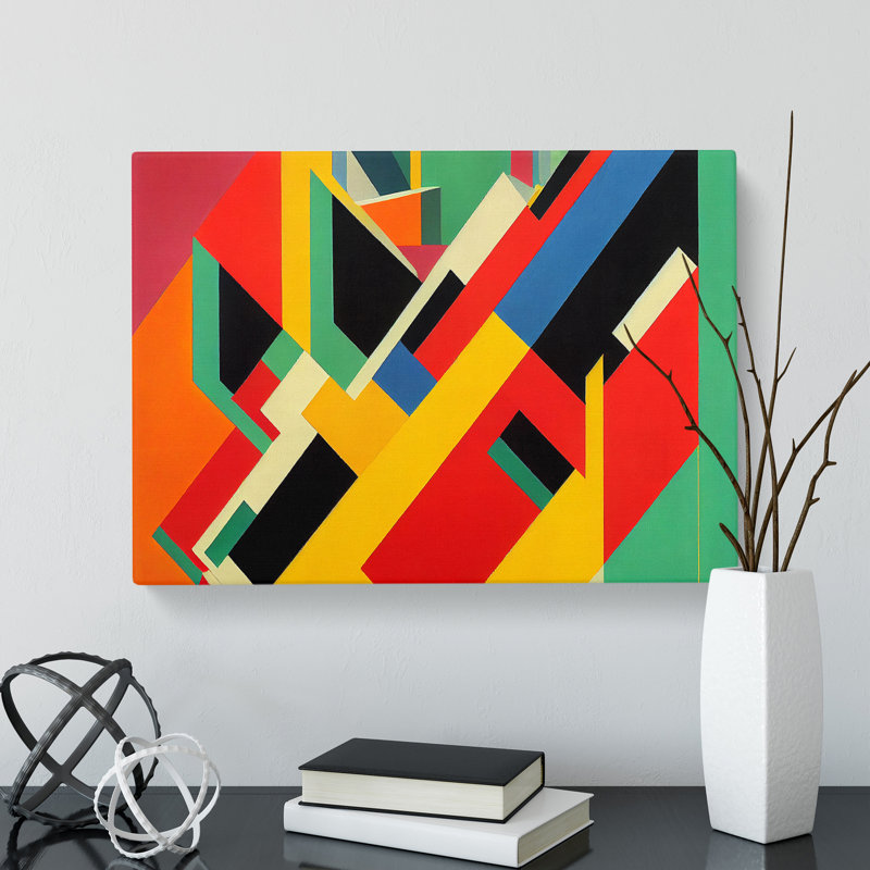 Exceptional Modern Abstract - Wrapped Canvas Print