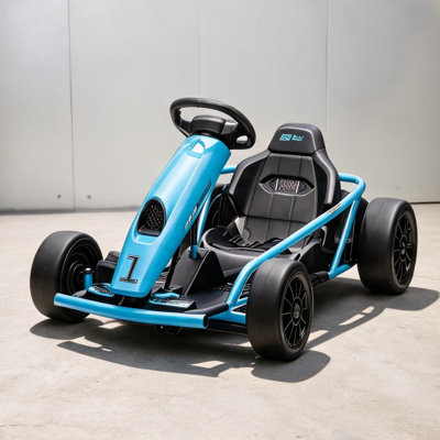 Kart de dérive en plein air avec 2 vitesses et musique, pouvant accueillir un enfant pesant jusqu'à 154 lb