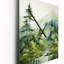Forest Enigmatic Forest - Landscape & Nature Wall Clock-99632226
