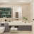 Rectangular Framed Dimmable Anti-Fog Led Wall Bathroom Vanity Mirror Lighted Mirror