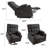 Large Power Lift Recliner Chairs with Cupholder, Remote Control, Side Pockets-199707613