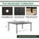 Keeble Rectangular 6 - Person 40" Long Dining Set with Cushions