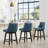 Arvelle Swivel Upholstered Counter Stool-91367049