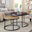 Eddyville Frame 2 Piece Round Nesting Tables-1116101185-1178647748