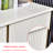 White Aluminium alloy Shoe Storage