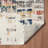 Abstract Ivory/Blue/Gray High-Low Area Rug-608706960