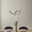 Serbelloni 1 - Light Aluminium LED Crystal Pendant