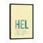 Art textuel sur toile, "helsinki" , "helsinki" par 08" contrôle de la circulation aérienne "-74598497-21403392-74598498
