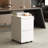 14.57" W 2 Drawer Mobile File Cabinet with Lock for Home and Office - Fully Assembled Except Wheels-289533633