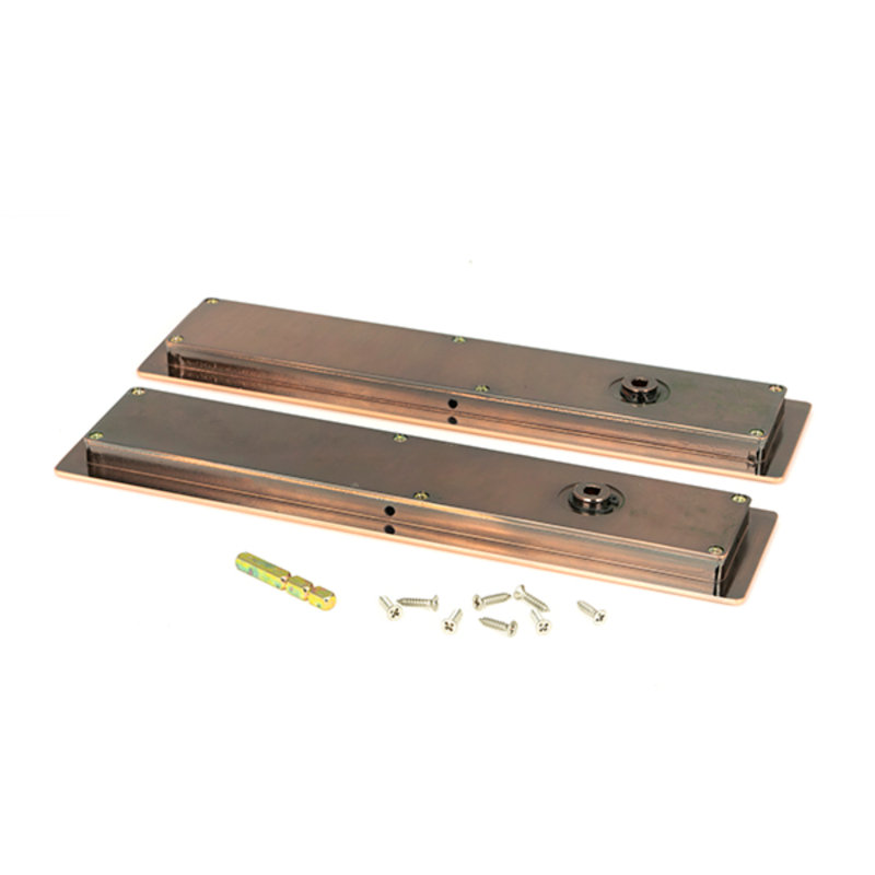 Door Accessory, 25cm H x 6cm W x 1.3cm D, Polished Bronze
