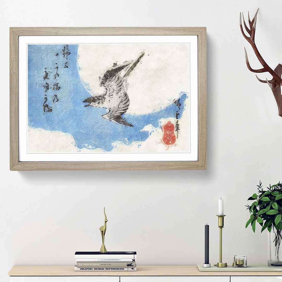 Lesser Cuckoo Bird by Utagawa Hiroshige - Picture Frame Painting Print