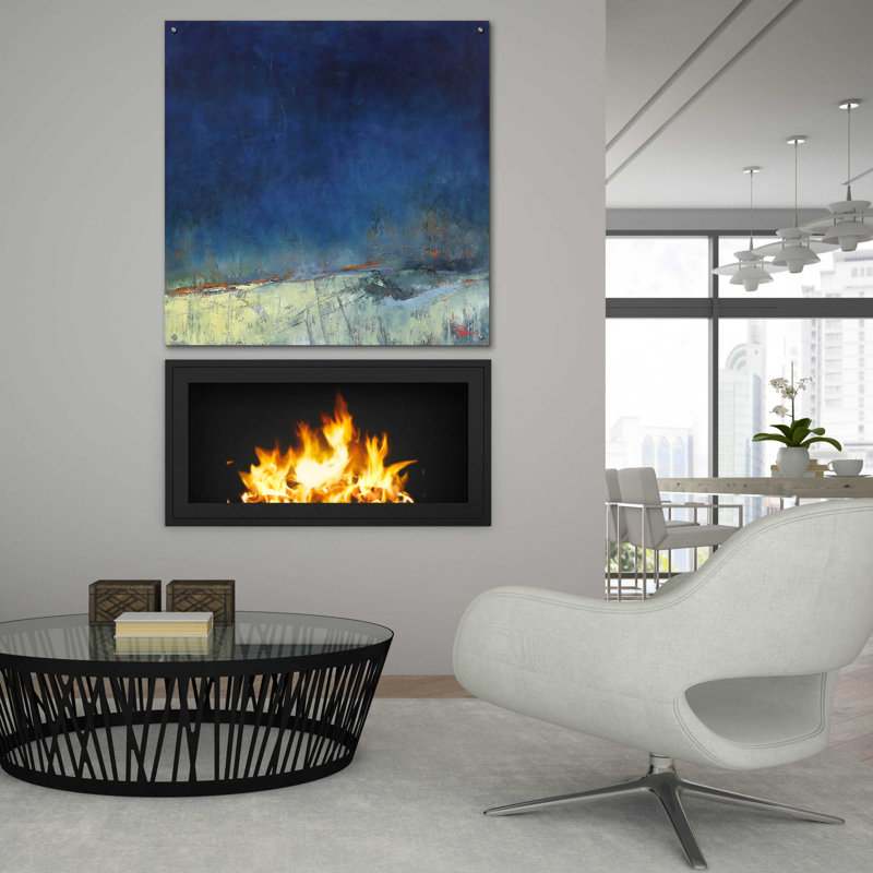 " Dugout " by Patrick Dennis, 36" H x 36" W x 0.2" D