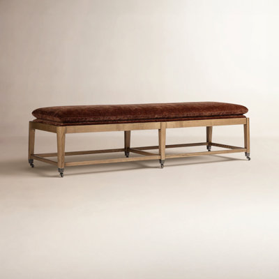 Eleanor 70" Velvet Entryway Bench