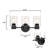 3 - Light Dimmable Vanity Light-64481963-64481962