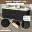 Meuble-lavabo double 59 po avec comptoir en résine Smc sans miroir-1030109443
