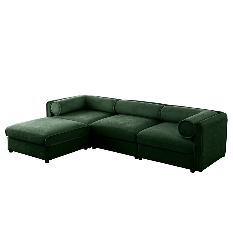 Moderne avec revêtement en chenille et compartiments de rangement cachés pour la fonctionnalité Éléments cylindriques élégants Une option de siège