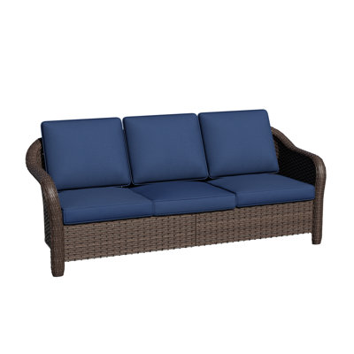 Polyethylene (PE) Wicker Outdoor Patio Sofa
