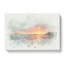 Pacific Coast Sunset In Abstract - Wrapped Canvas Painting-55308645