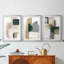 Marble Block Symmetry I - Impression personnalisée de qualité supérieure avec cadre mat - 3 pièces