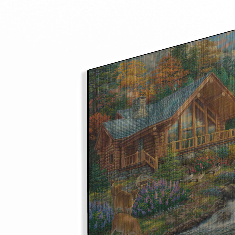 «Alpine Serenity» par Chuck Pinson, H 16 po x l 24 po