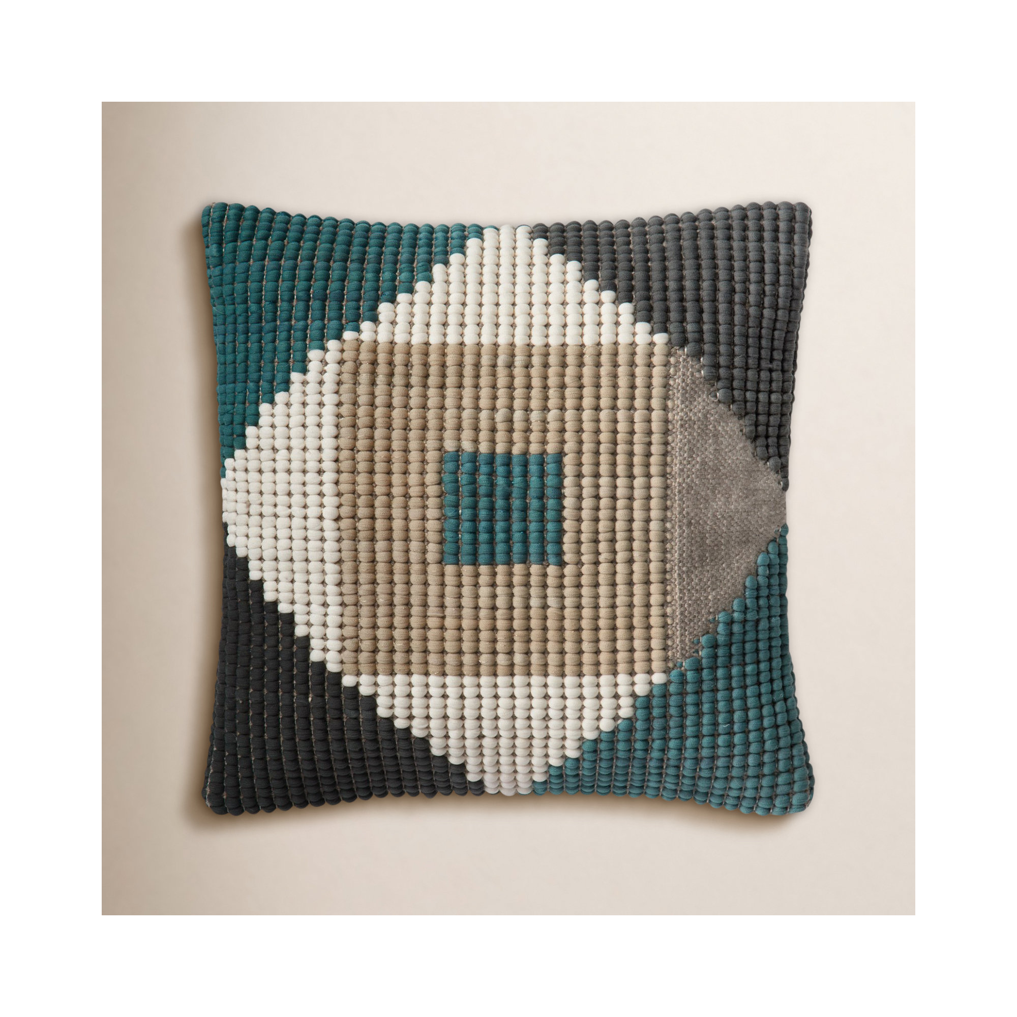 Kaleigh Geometric Indoor/Outdoor Throw Pillow