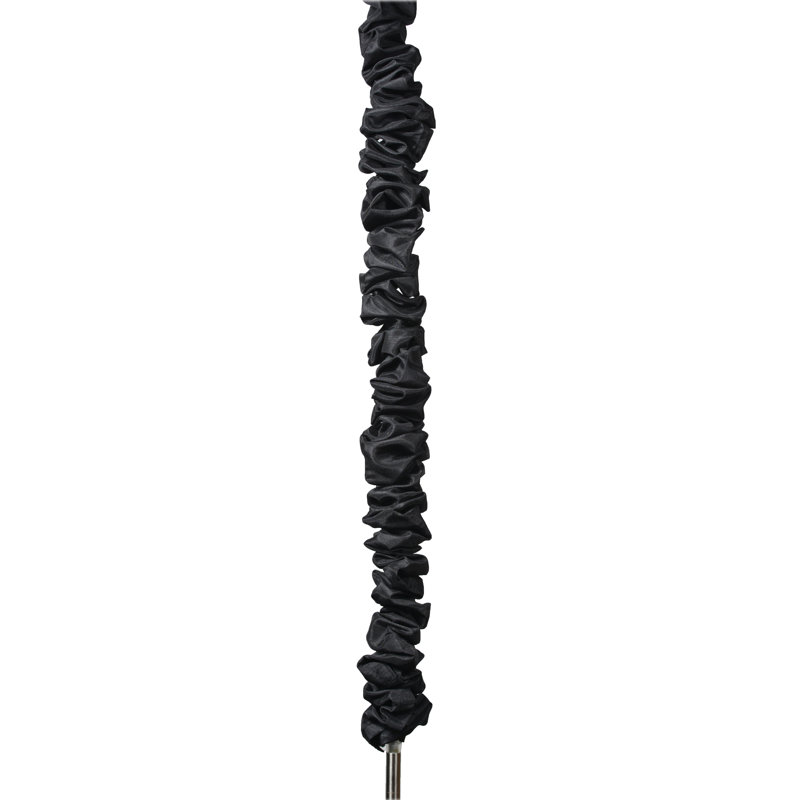 Markiewicz Chain Cord Cover, 60" H x 2.5" W x 2.5" D, Matte Black