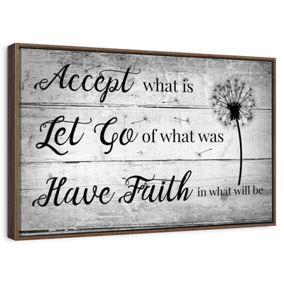 Citation «Have Faith»