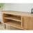 White Oak TV Stand With Roller Shutter