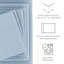 Ensemble de draps pour lit en microfibre brossée de 6 pièces Simply Soft-24746563-99485495
