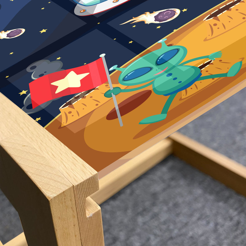Isatu Sled Coffee Table, 40cm H x 74cm W x 62cm D