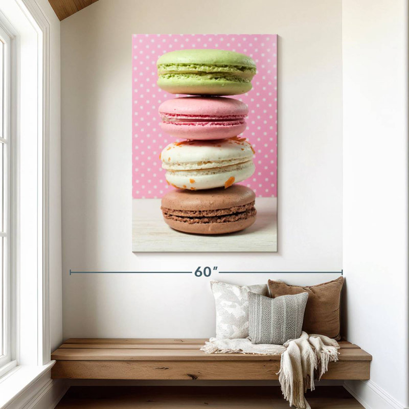 Yarlin Stacked Macarons, 48" H x 32" W