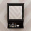 Rangement mural de salle de bain de 20 pouces avec miroir, armoire compacte avec porte, armoire à pharmacie à miroir mince pour espaces restreints-1195997410