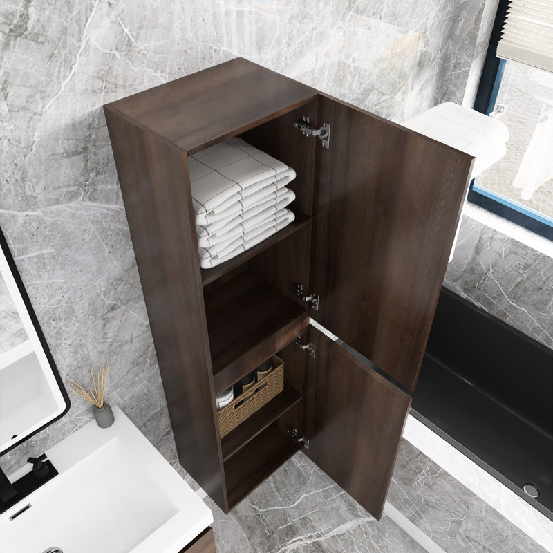Armoire d'appoint 60 po, Chêne gris