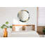 Huldar Glass Flat Wall Mirror