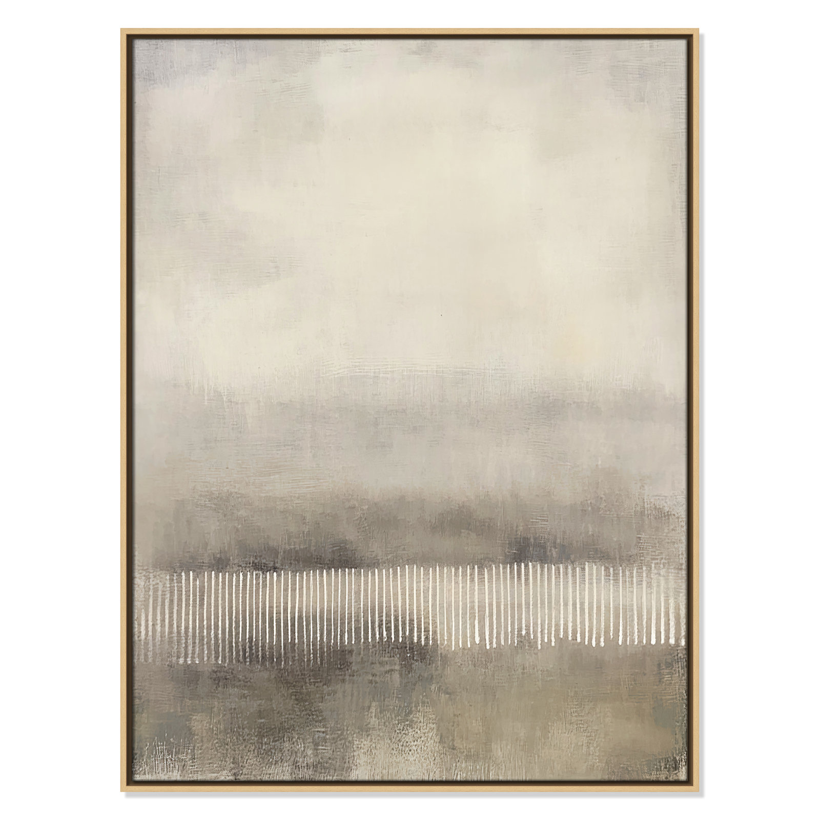 Balanced Silence I Print by Irena Orlov, 41.5" H x 31.5" W, Natural Floater
